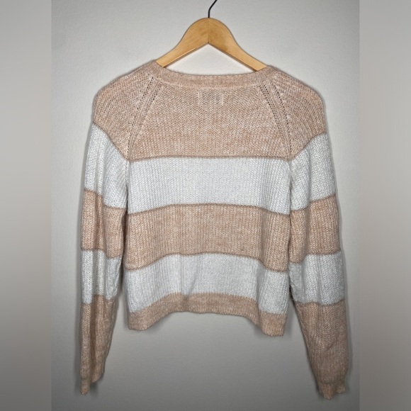 ONLY Malone Striped Crewneck Knit Sweater - Picture 7 of 10